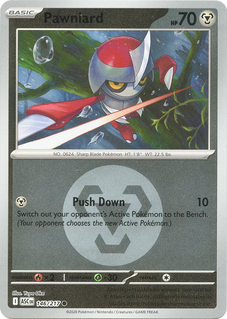 Pawniard (146/217) (Energy Symbol Pattern) [Mega Evolution: Ascended Heroes] | Exor Games Dartmouth