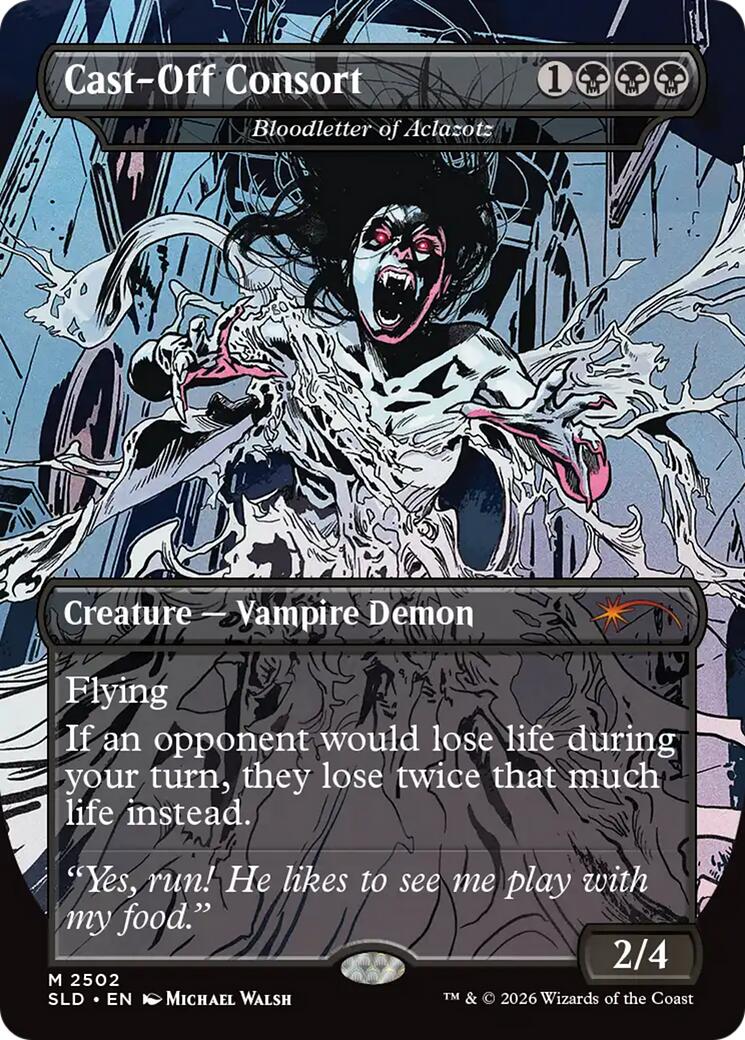 Cast-Off Consort - Bloodletter of Aclazotz [Secret Lair Drop Series] | Exor Games Dartmouth