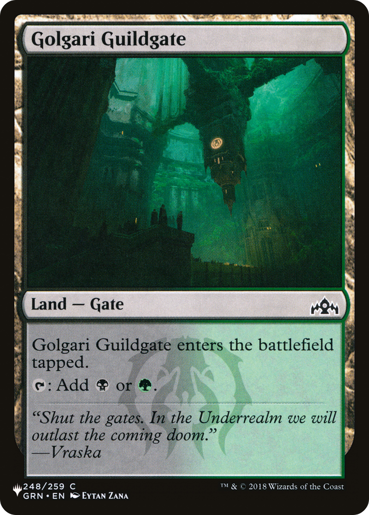 Golgari Guildgate [The List] | Exor Games Dartmouth