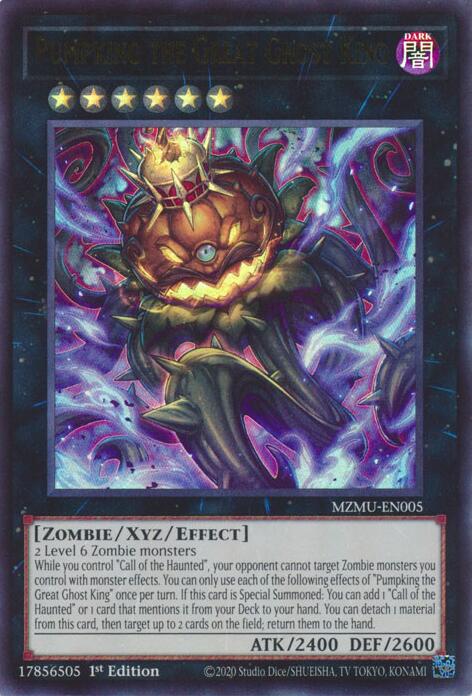 Pumpking the Great Ghost King [MZMU-EN005] Ultra Rare | Exor Games Dartmouth