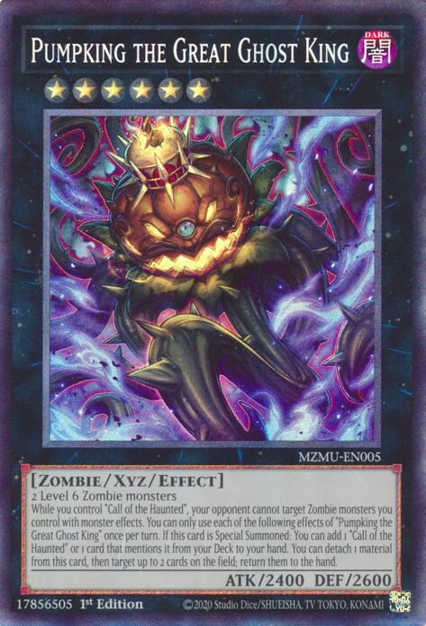 Pumpking the Great Ghost King (Collector's Rare) [MZMU-EN005] Collector's Rare | Exor Games Dartmouth