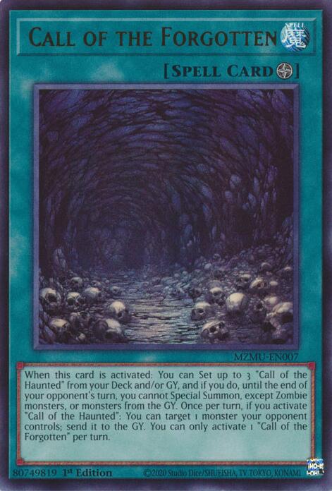 Call of the Forgotten [MZMU-EN007] Ultra Rare | Exor Games Dartmouth