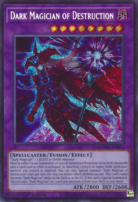Dark Magician of Destruction [MZMU-EN011] Secret Rare | Exor Games Dartmouth