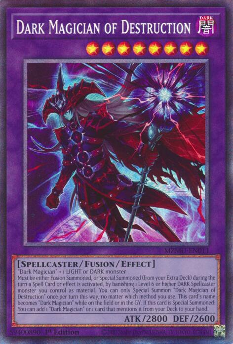 Dark Magician of Destruction (Collector's Rare) [MZMU-EN011] Collector's Rare | Exor Games Dartmouth