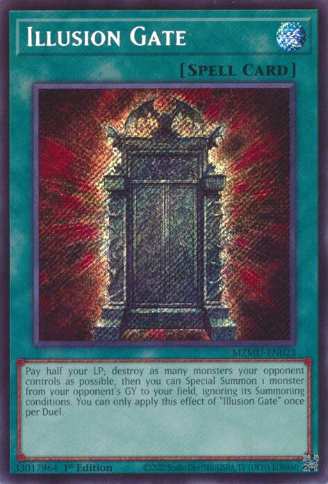 Illusion Gate [MZMU-EN023] Secret Rare | Exor Games Dartmouth