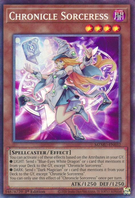 Chronicle Sorceress (Collector's Rare) [MZMU-EN032] Collector's Rare | Exor Games Dartmouth