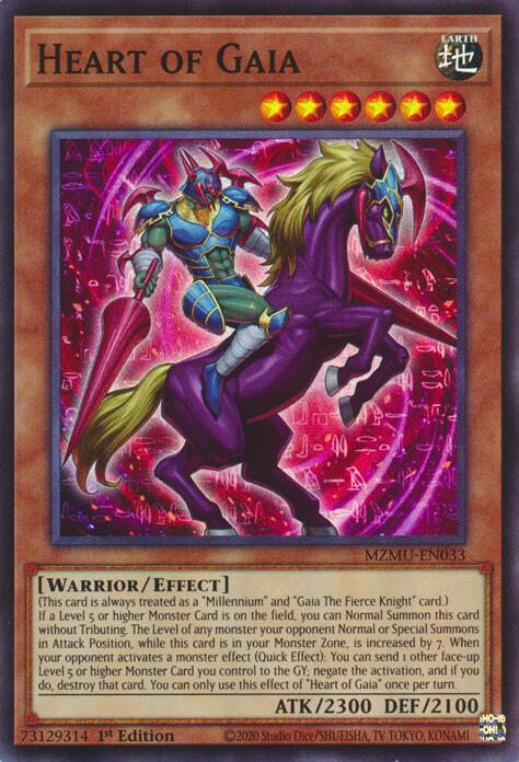 Heart of Gaia [MZMU-EN033] Super Rare | Exor Games Dartmouth