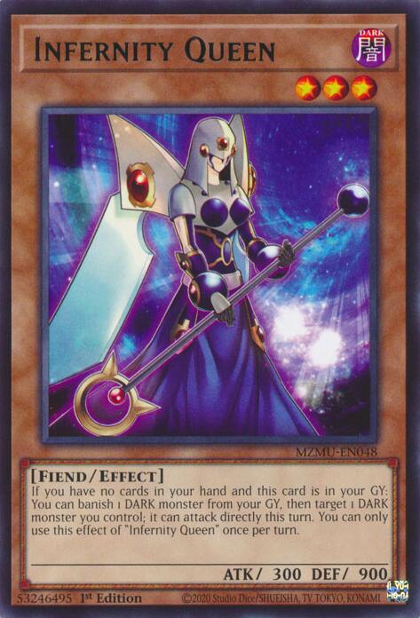 Infernity Queen [MZMU-EN048] Rare | Exor Games Dartmouth