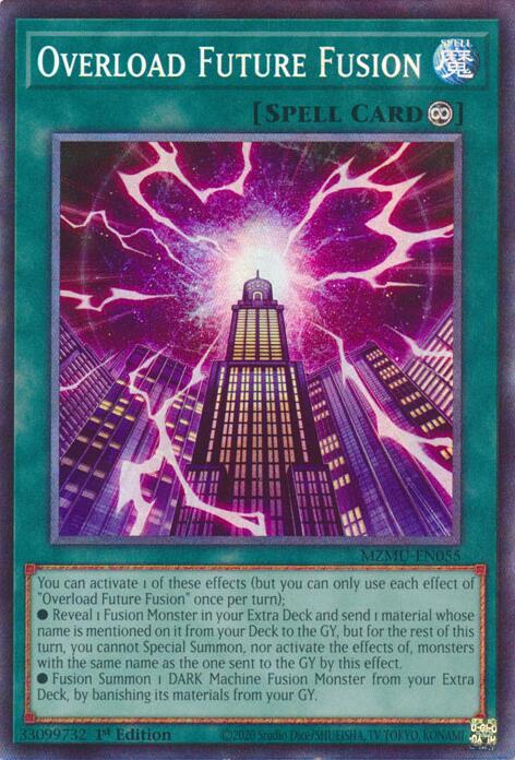 Overload Future Fusion (Collector's Rare) [MZMU-EN055] Collector's Rare | Exor Games Dartmouth