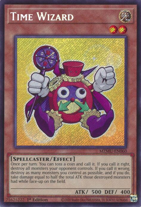 Time Wizard [MZMU-EN060] Secret Rare | Exor Games Dartmouth