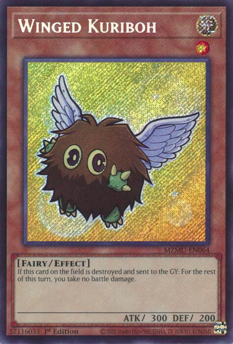 Winged Kuriboh [MZMU-EN064] Secret Rare | Exor Games Dartmouth