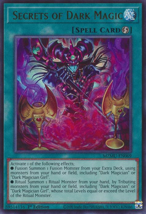 Secrets of Dark Magic [MZMU-EN069] Ultra Rare | Exor Games Dartmouth