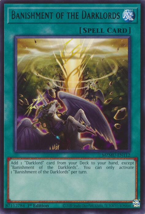 Banishment of the Darklords [MZMU-EN112] Rare | Exor Games Dartmouth