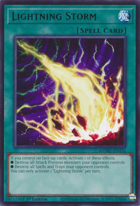 Lightning Storm [MZMU-EN116] Rare | Exor Games Dartmouth
