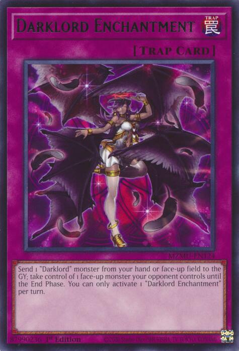 Darklord Enchantment [MZMU-EN124] Rare | Exor Games Dartmouth