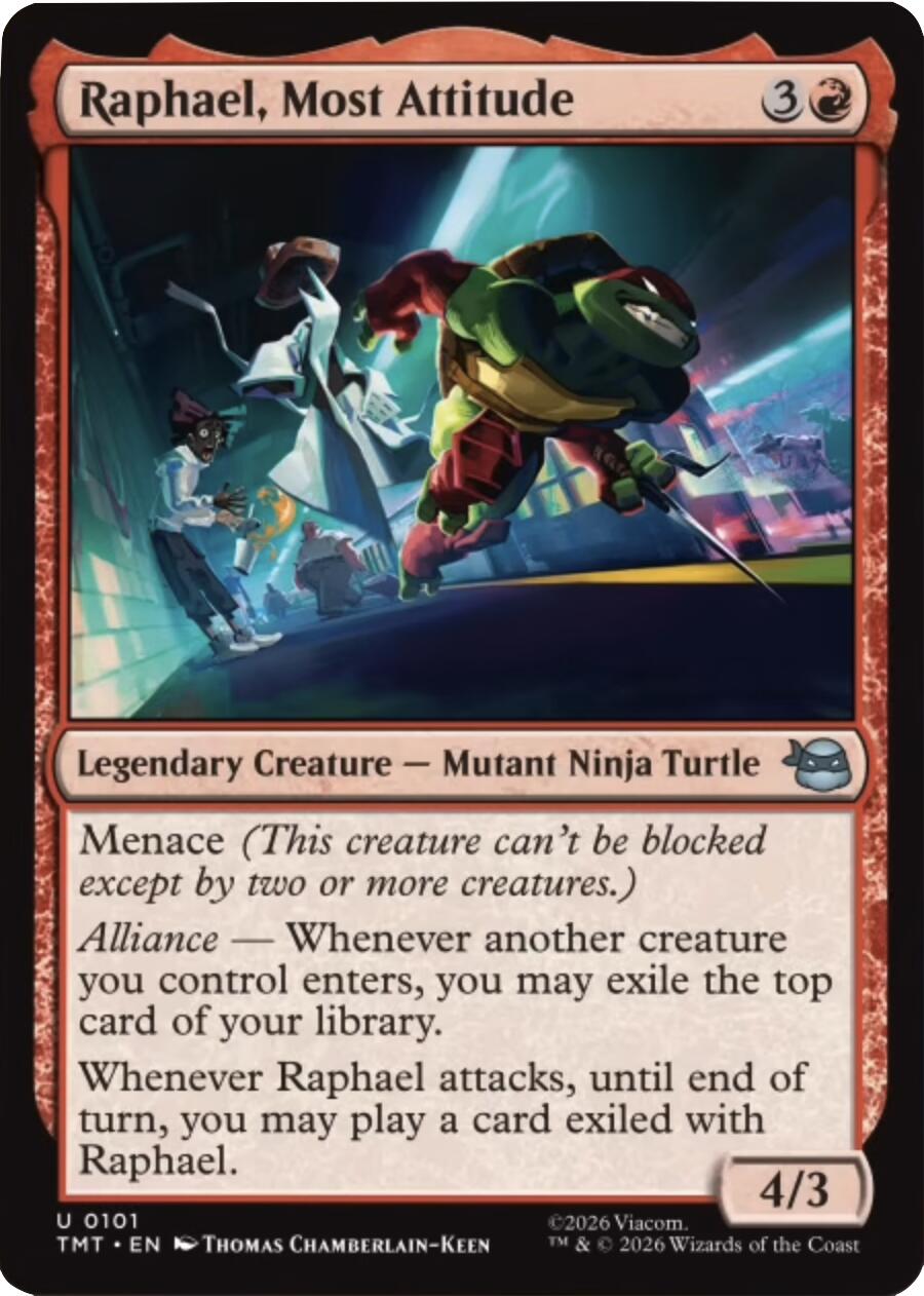 Raphael, Most Attitude [Teenage Mutant Ninja Turtles] | Exor Games Dartmouth
