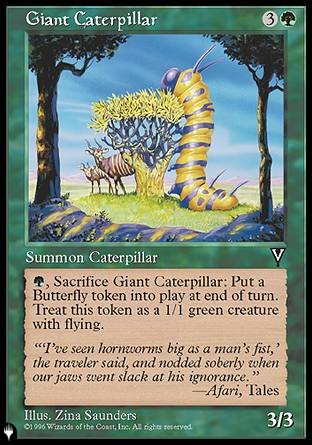 Giant Caterpillar [The List] | Exor Games Dartmouth