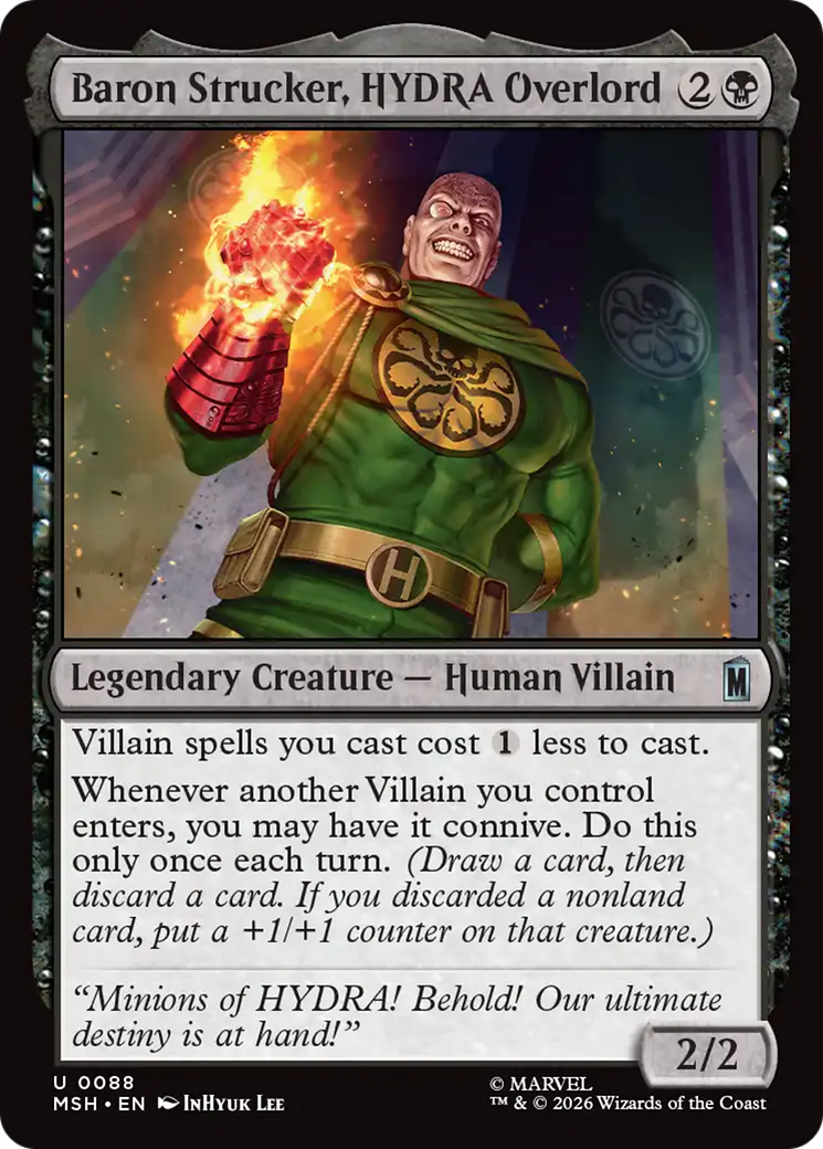 Baron Strucker, HYDRA Overlord [Marvel Super Heroes] | Exor Games Dartmouth