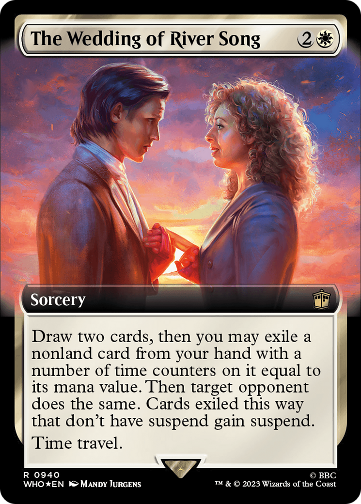 The Wedding of River Song (Extended Art) (Surge Foil) [Doctor Who] | Exor Games Dartmouth