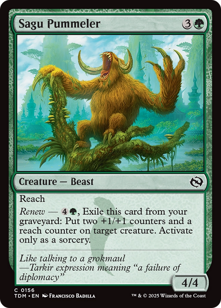 Sagu Pummeler [Tarkir: Dragonstorm] | Exor Games Dartmouth