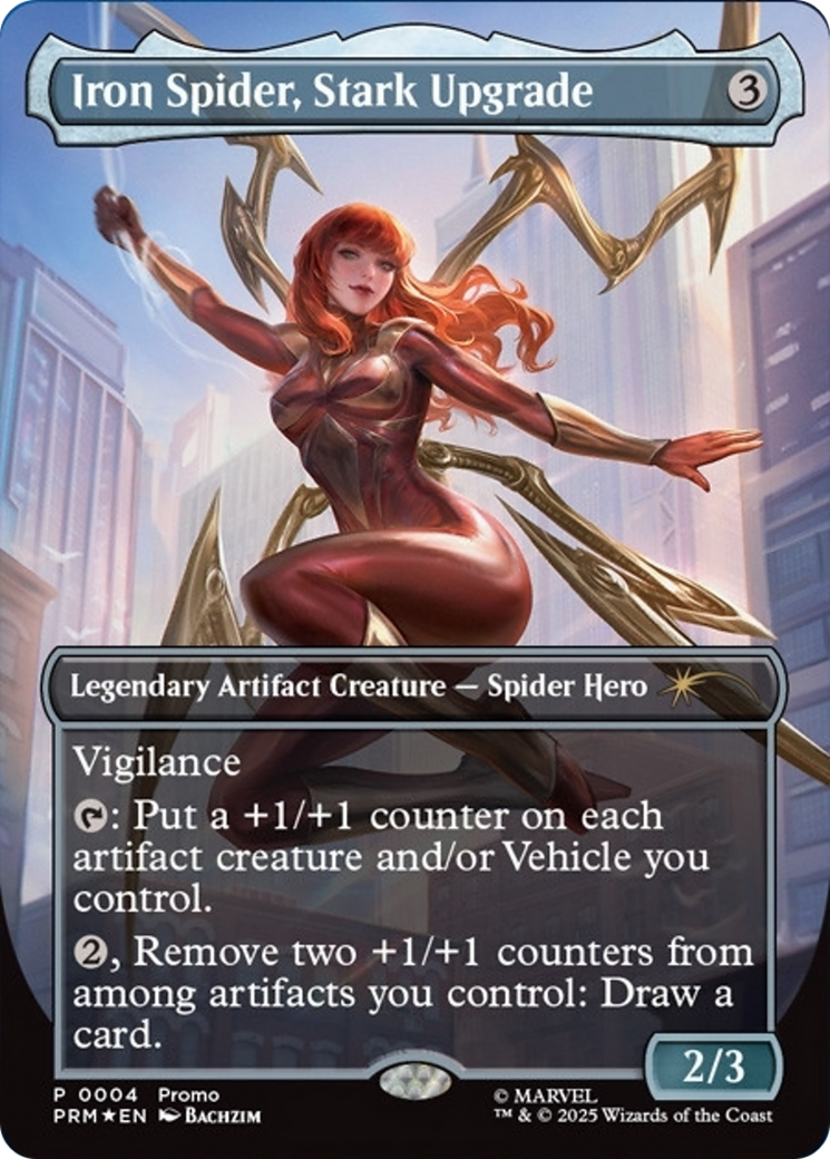 Iron Spider, Stark Upgrade (Borderless) [Media Promos] | Exor Games Dartmouth