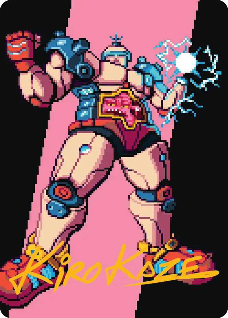Krang, the All-Powerful Art Card (Gold-Stamped Signature) [Teenage Mutant Ninja Turtles Art Series] | Exor Games Dartmouth