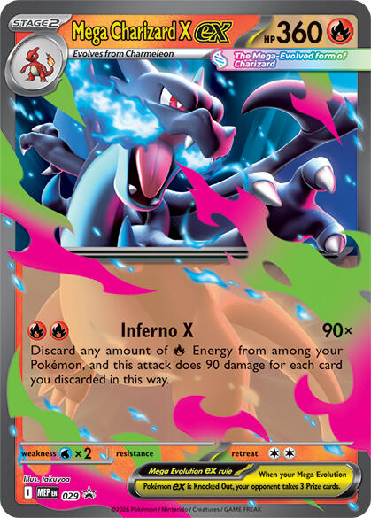 Mega Charizard X ex (029) [Mega Evolution Promo] | Exor Games Dartmouth