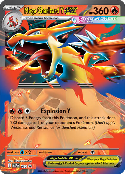 Mega Charizard Y ex (030) [Mega Evolution Promo] | Exor Games Dartmouth