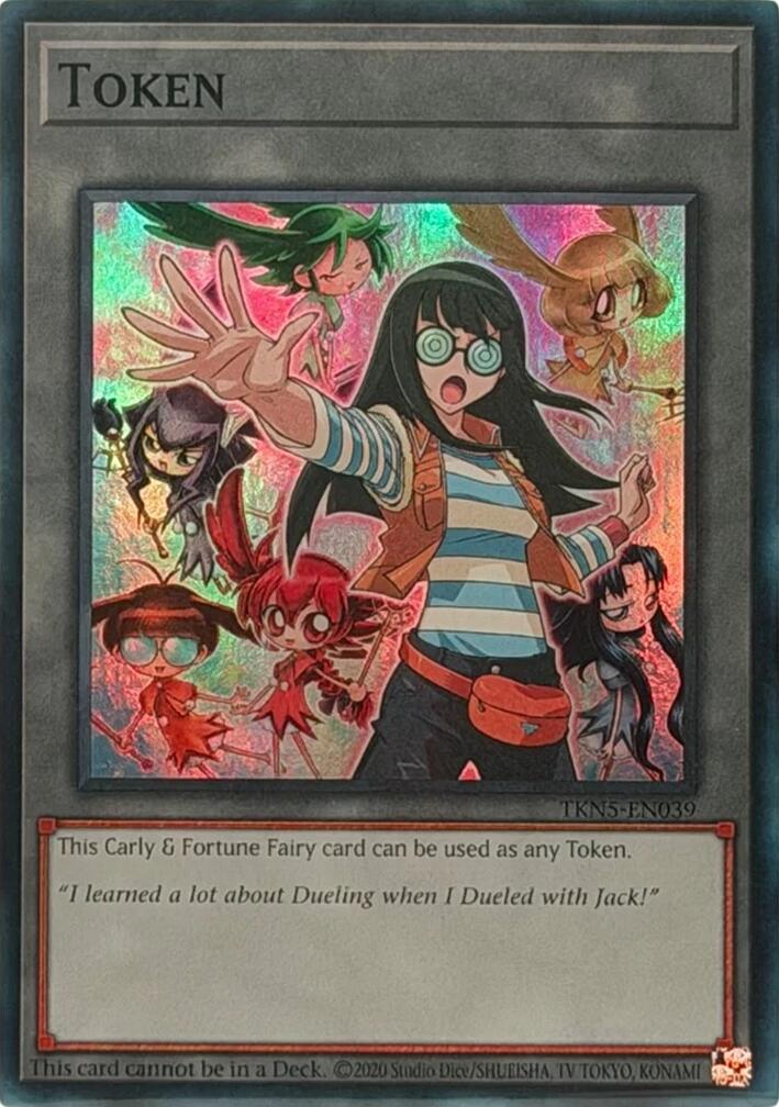 Token: Carly & Fortune Fairy [TKN5-EN039] Super Rare | Exor Games Dartmouth