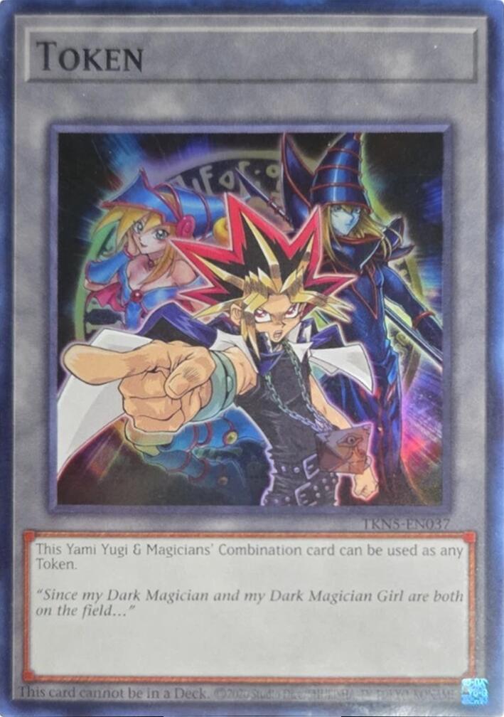 Token: Yami Yugi & Magicians Combination [TKN4-EN037] Super Rare | Exor Games Dartmouth