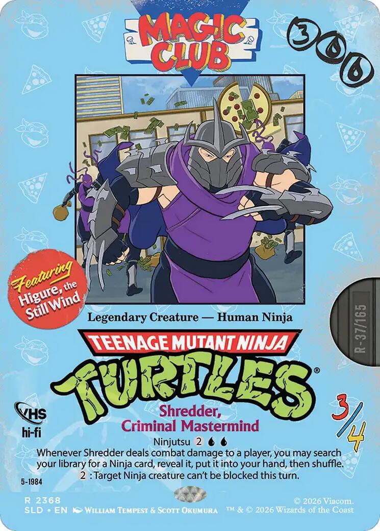 Shredder, Criminal Mastermind - Higure, the Still Wind [Secret Lair Drop Series] | Exor Games Dartmouth