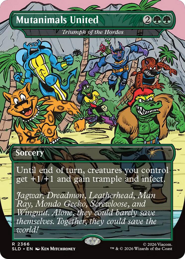 Mutanimals United - Triumph of the Hordes [Secret Lair Drop Series] | Exor Games Dartmouth