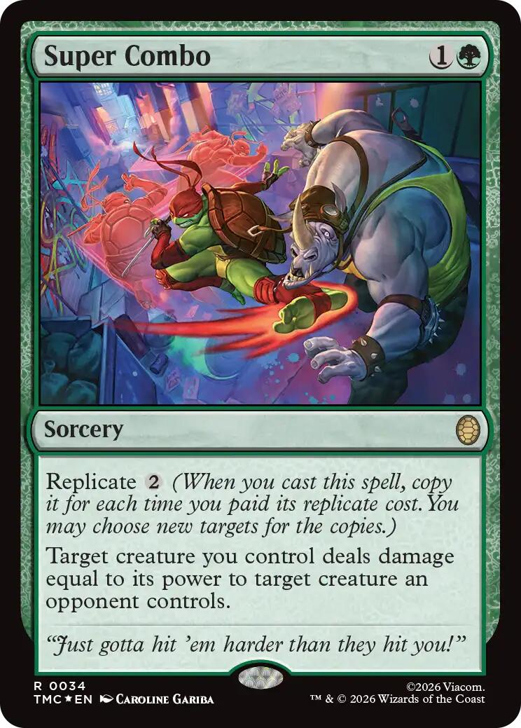 Super Combo (Surge Foil) [Teenage Mutant Ninja Turtles Commander] | Exor Games Dartmouth