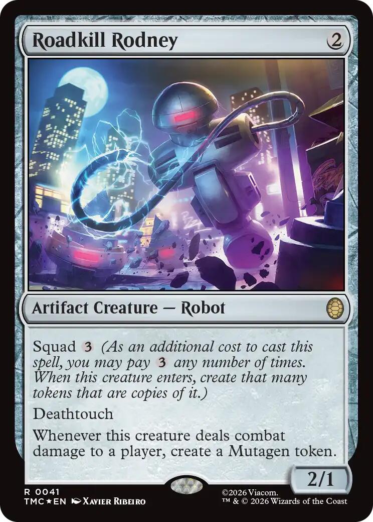 Roadkill Rodney (Surge Foil) [Teenage Mutant Ninja Turtles Commander] | Exor Games Dartmouth