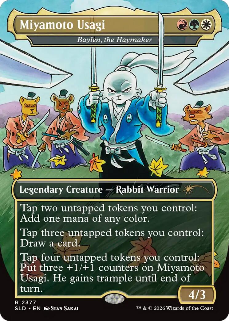 Miyamoto Usagi - Baylen, the Haymaker [Secret Lair Drop Series] | Exor Games Dartmouth