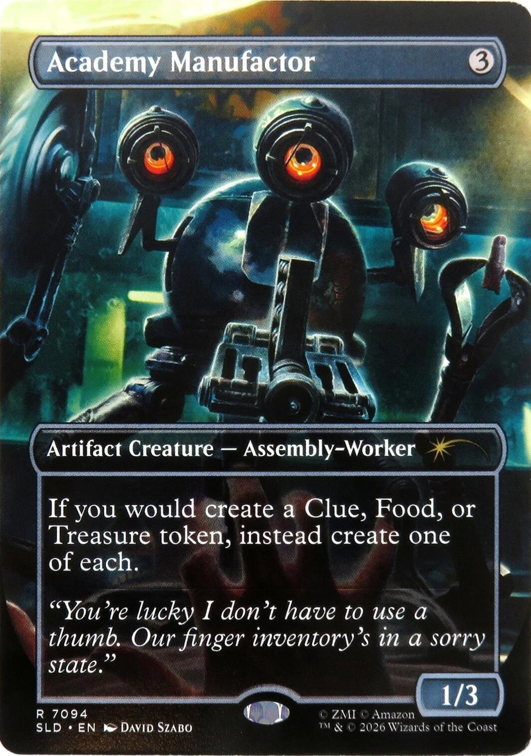 Academy Manufactor (7094) [Secret Lair Drop Series] | Exor Games Dartmouth