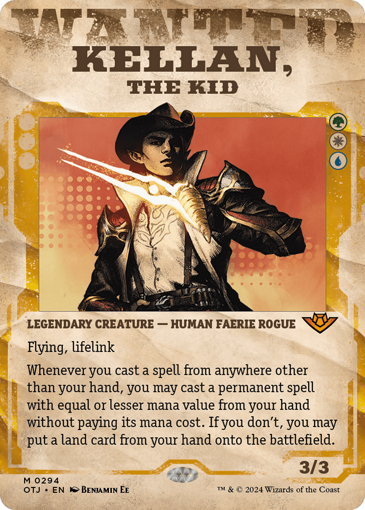 Kellan, the Kid (Showcase) [Outlaws of Thunder Junction] | Exor Games Dartmouth
