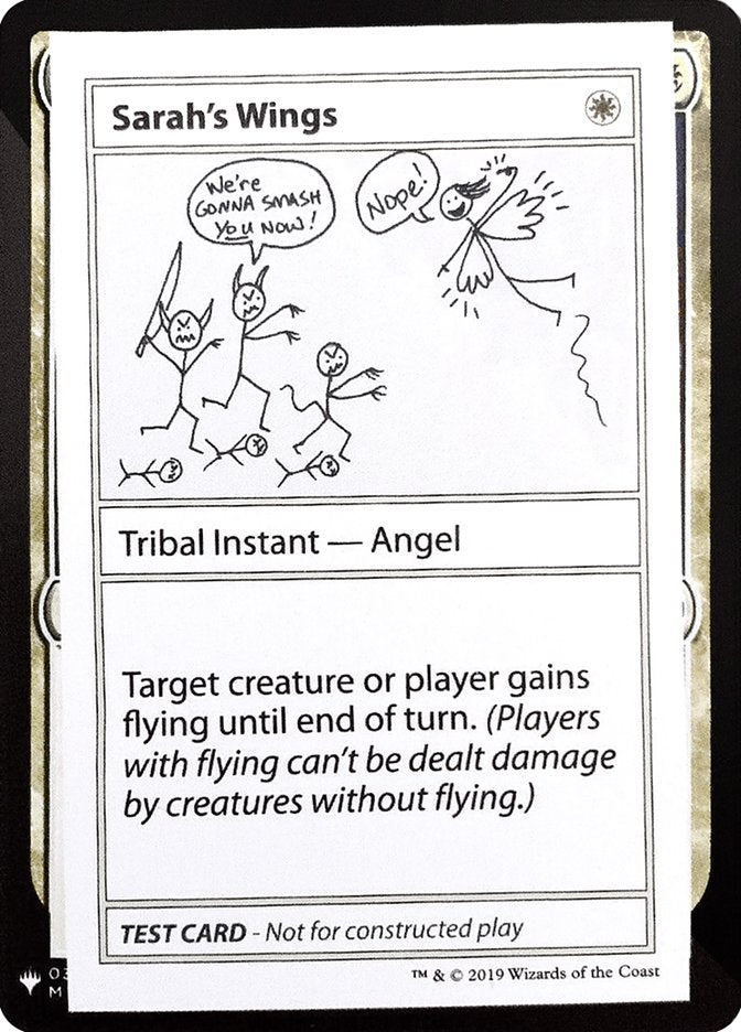 Sarah's Wings [Mystery Booster Playtest Cards] | Exor Games Dartmouth
