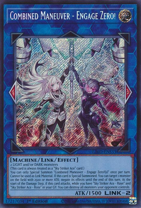Combined Maneuver - Engage Zero! (Secret Rare) [L26D-ENS33] Secret Rare | Exor Games Dartmouth