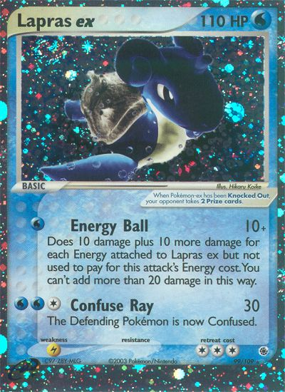 Lapras ex (99/109) [EX: Ruby & Sapphire] | Exor Games Dartmouth