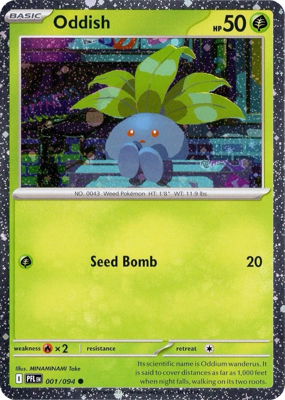 Oddish (001/094) (Cosmos Holo) [Miscellaneous Cards] | Exor Games Dartmouth