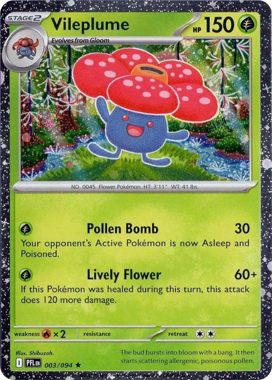 Vileplume (003/094) (Cosmos Holo) [Miscellaneous Cards] | Exor Games Dartmouth
