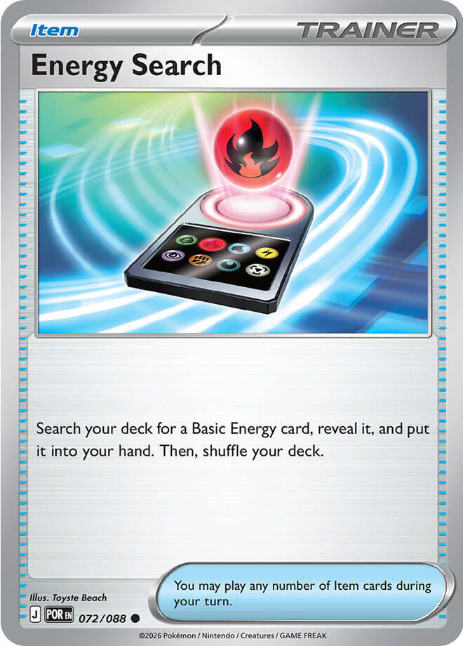 Energy Search (072/088) [Mega Evolution: Perfect Order] | Exor Games Dartmouth