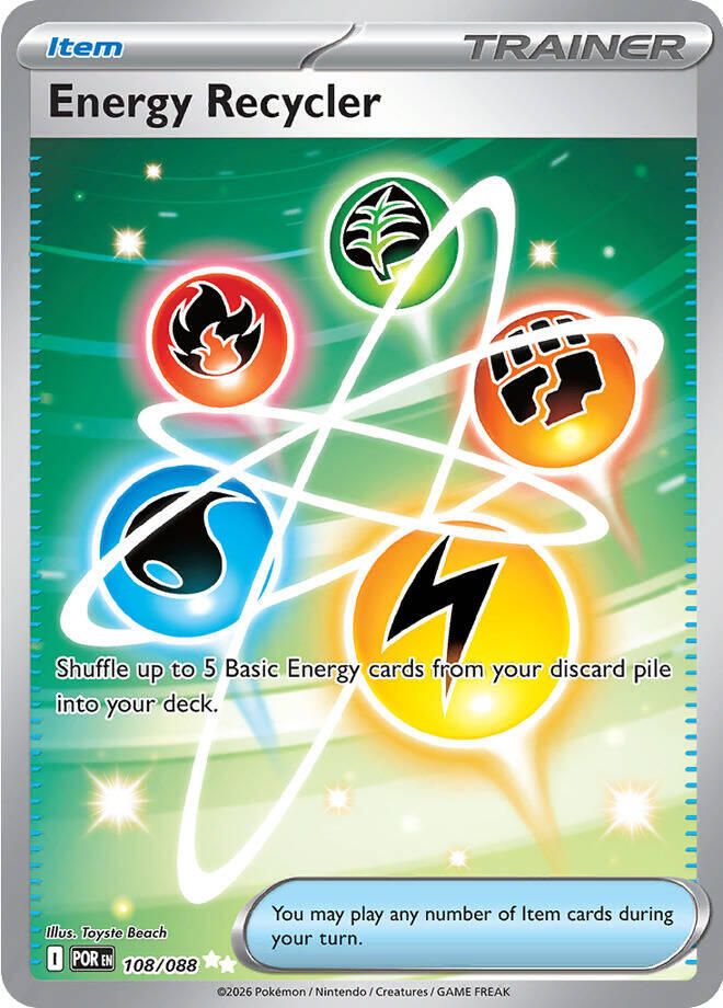 Energy Recycler (108/088) [Mega Evolution: Perfect Order] | Exor Games Dartmouth