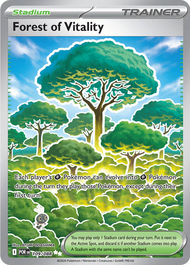 Forest of Vitality (109/088) [Mega Evolution: Perfect Order] | Exor Games Dartmouth