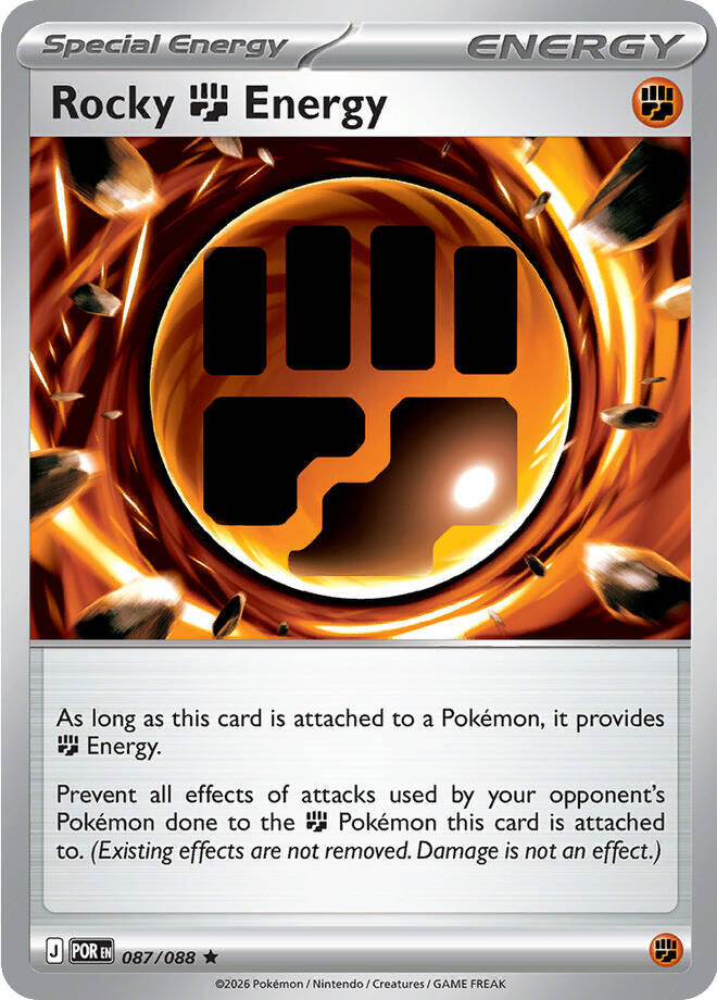 Rocky Fighting Energy (087/088) [Mega Evolution: Perfect Order] | Exor Games Dartmouth