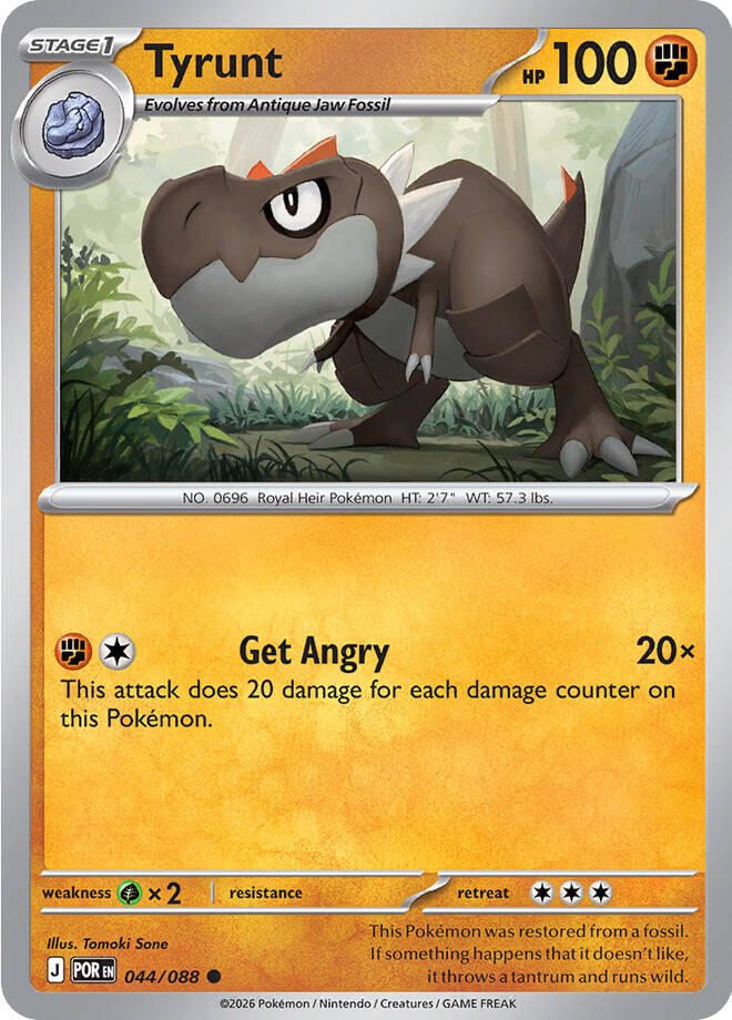 Tyrunt (044/088) [Mega Evolution: Perfect Order] | Exor Games Dartmouth