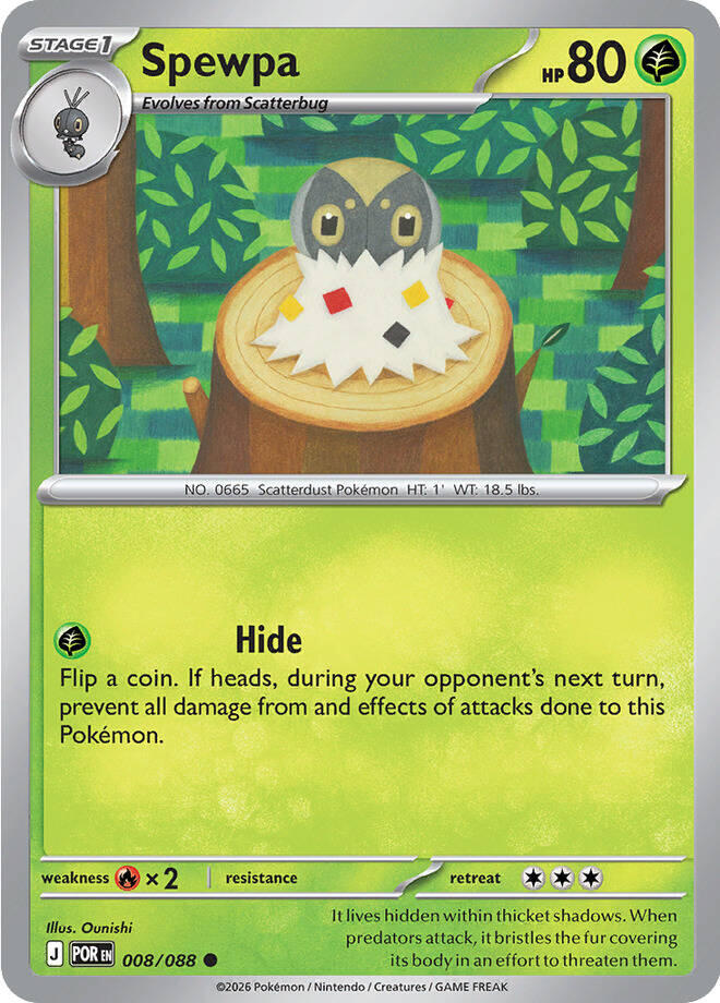 Spewpa (008/088) [Mega Evolution: Perfect Order] | Exor Games Dartmouth