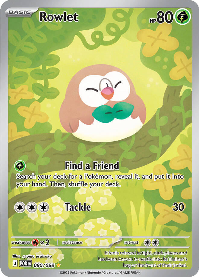 Rowlet (090/088) [Mega Evolution: Perfect Order] | Exor Games Dartmouth