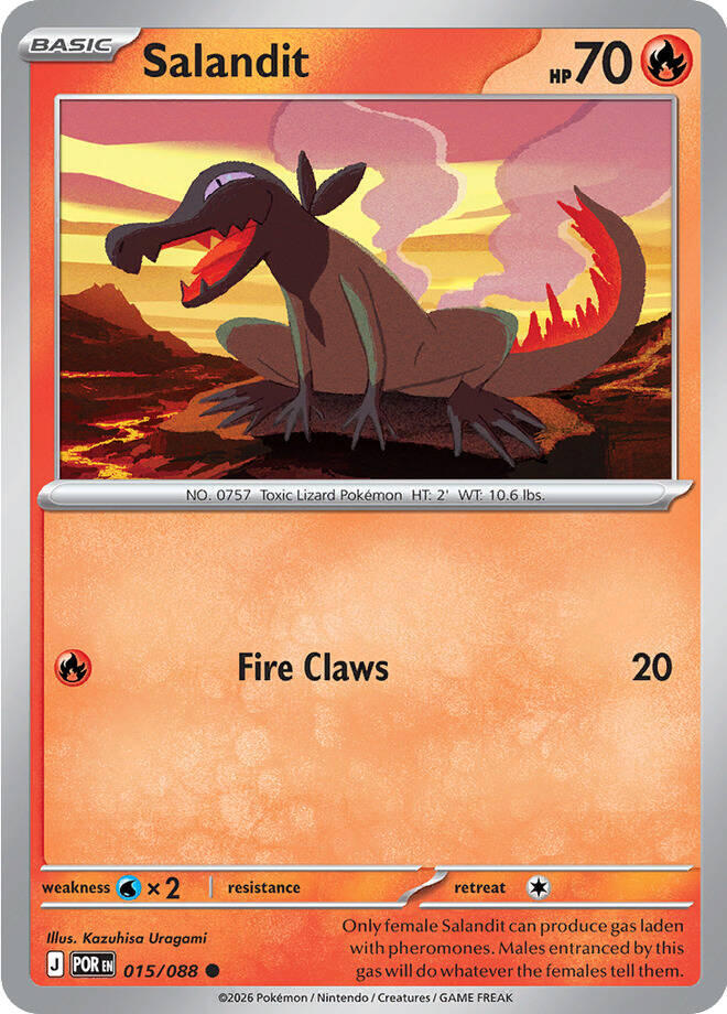 Salandit (015/088) [Mega Evolution: Perfect Order] | Exor Games Dartmouth